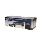 Gniazdo meblowe wpuszczane w blat w niklowanej obudowie z ładowarką USB i przewodem 1,8m, 3x2P+Z, 2xUSB (typ A, 2,1A) OR-AE-1364 ORNO