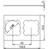 T4B/P3S, PŁYTKA MONTAŻOWA