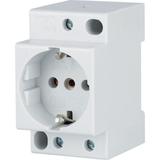 Z-SD230 Gniazdo modułowe 2P+Z 16A 250V Schuko na szynę 266875 EATON