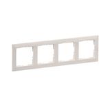 Suno Ramka Poczwórna 4-Krotna Piasek 721534 LEGRAND