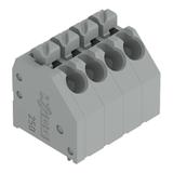 listwa zaciskowa do p. drukowanych 4-bieg. szara raster 3,5 mm /75szt./ WAGO