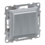 Suno Łącznik Potrójny - 20 Ax - 250V - Zaciski Śrubowe Aluminium 721303 LEGRAND