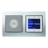 Berker B.Kwadrat/B.3/B.7 B.x Radio Touch podtynkowe DAB+ z głośnikiem biały połysk 29808989 HAGER