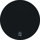 BERKER R.1/R.3 Klawisz nadrukowany symbol dzwonek do łącznika klaw. pojedyncza czarny 16202025 HAGER