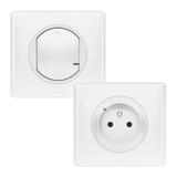 CELIANE WITH NETATMO - ZESTAW GOTOWY DO MONTAŻU GNIAZDO CONNECTED+ŁĄCZNIK BEZPRZEWODOWY BIAŁY, Legra