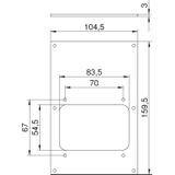 VHF8, PŁYTKA POKRYWOWA