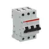 S203M-B10 Wyłącznik nadprądowy 10kA 3P B10A 2CDS273001R0105 ABB