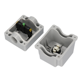 KASETA KOMPLETNA 1-OTWOROWA Z PRZYCISKIEM SAV I 1 DŁAWNICĄ M20