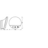 Oprawa SMART+ OUTD WIFI ROUND CAMERA DG