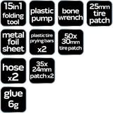 Naprawczy zestaw rowerowy