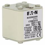 FUSE 200A 690V 1*BN/50 AR UC Wkładka szybka 200A AC 690V rozmiar 1 45x59x51 mm aR I 170M3415 EATON