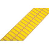 etykiety samoprzylepne z tkaniny 20 x 7 mm żółte 3000 szt./rolka WAGO