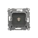 Simon 54 Gniazdo antenowe SAT pojedyncze Do instalacji indywidualnych antracyt