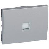 SISTENA LIFE KLAWISZ METALIC POJEDYNCZY Z BEZBARWNYM OKIENKIEM PODŚWIETLENIA, Legrand