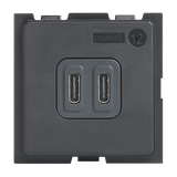 LIVING NOW - ŁADOWARKA 2XUSB C - 2 MODUŁY, Bticino