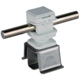 Wspornik ZIEGELsnap, stal nierdzewna NIRO/ tworzywo, szary