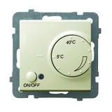 AS Regulator temperatury z czujnikiem napowietrznym kolor ecru RTP-1GN/m/27 OSPEL