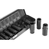 Nasadki udarowe 1/2", 10-24 mm, zestaw 11 szt.