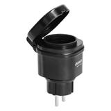 Gniazdo sieciowe zewnętrzne sterowane bezprzewodowo, z odbiornikiem radiowym, IP44, ORNO Smart Home,