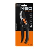 Sekator kowadełkowy 185 mm, zakres do 15 mm, regulowany rozstaw