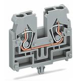złączka 2-przewodowa wewnętrzna 2,5 mm2 jasnoszara /100szt./ WAGO