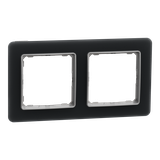 Sedna Design & Elements Ramka podwójna szkło przydymione efekt szkła SDD362802 Schneider