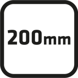 Sekator ogrodowy basic 200 mm, średnica cięcia 10 mm