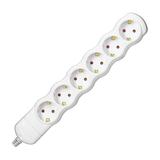 Rozgałęźnik wielogniazdowy 6x2P+Z Schuko biały OR-AE-13268(GS)/W ORNO