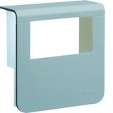 tehalit.SL Pokrywa nośnika urządzeń 20x80 2*45x45 aluminium SL20080932D1 HAGER