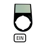 M22S-ST-D6 Tabliczki opisowe,ramki tabliczek EIN 216487 EATON