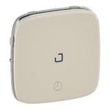 VALENA ALLURE - KLAWISZ KREMOWY ŁĄCZNIKA CZASOWEGO Z ZACISKIEM N LUB BEZ ZACISKU N, Legrand