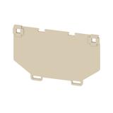 WTW WF8 Płyta separacyjna (terminal), Płyta zamykająca i pośrednia, 109.8 mm x 66.95 mm, Ciemnobeżowy /20szt./ 1780900000 WEIDMÜLLER