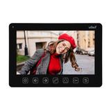 Zestaw wideodomofonowy bezsłuchawkowy kolor LCD 7" menu OSD sterowanie bramą czarny NOVEO OR-VID-EX-