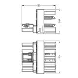 rozgałęźniki typu h /25szt./ WAGO