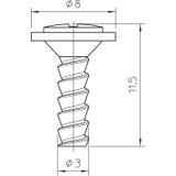 T-S MST, Trzpień mocujący