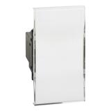 LIVING NOW - PRZYCISK Z PLAKIETKĄ OPISOWĄ - 2 MODUŁY, Bticino