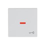 CARAT/FUTURE/SOLO/AXCENT  Klawisz z symbolem "klucz" Do przycisku zwiernego biały studyjny