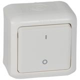 Forix IP44 Łącznik Dwupolowy 10Ax Biały 782366 LEGRAND