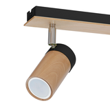 Milagro plafon (reflektorki) Baron Black 2xGU10 MLP9014