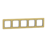 Sedna Elements, ramka 5-krotna, szczotkowane złoto