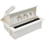 "Simon 480 TS48-710E20B00-33 Cover 2 gn. typ E + ładowarka USB typ A+C