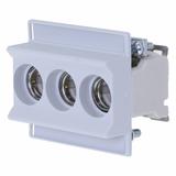 FUSE-BASE D02 3POL DIN HUT Podstawa bezpiecznikowa D02 E18 3P szyna DIN TFRN02C EATON