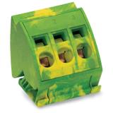 Blok potencjalowy PE 16mm2 zolto‑zielony 812‑110 /12szt./ WAGO