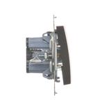 SIMON 54 Przycisk „światło” (moduł) 16AX, 250V~, zaciski śrubowe; brąz mat