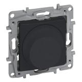 Niloe Selection - Ściemniacz Obrotowy 300 W - 2 Przewodowy (Do Obciążeń Rlc Oraz Do Lamp Led) Antrac 762288 LEGRAND