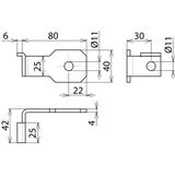 Kształtka przyłączeniowa wygięta