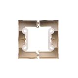 Simon 55 Puszka natynkowa pojedyncza składana do ramek LINE/DUO (1 szt TSC/. = 2 elementy) Szampańsk