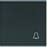 lumina Klawisz z symbolem „Dzwonek” czarny WL6013 HAGER