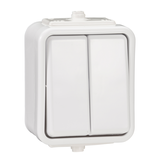 Cedar, łącznik świecznikowy, IP44, biały