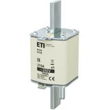 Wkładka topikowa NH zwłoczna z wybijakiem NH2/K gG 315A 690V 004114350 ETI